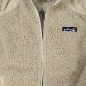 Patagonia Womens Cream Fleece Jacket